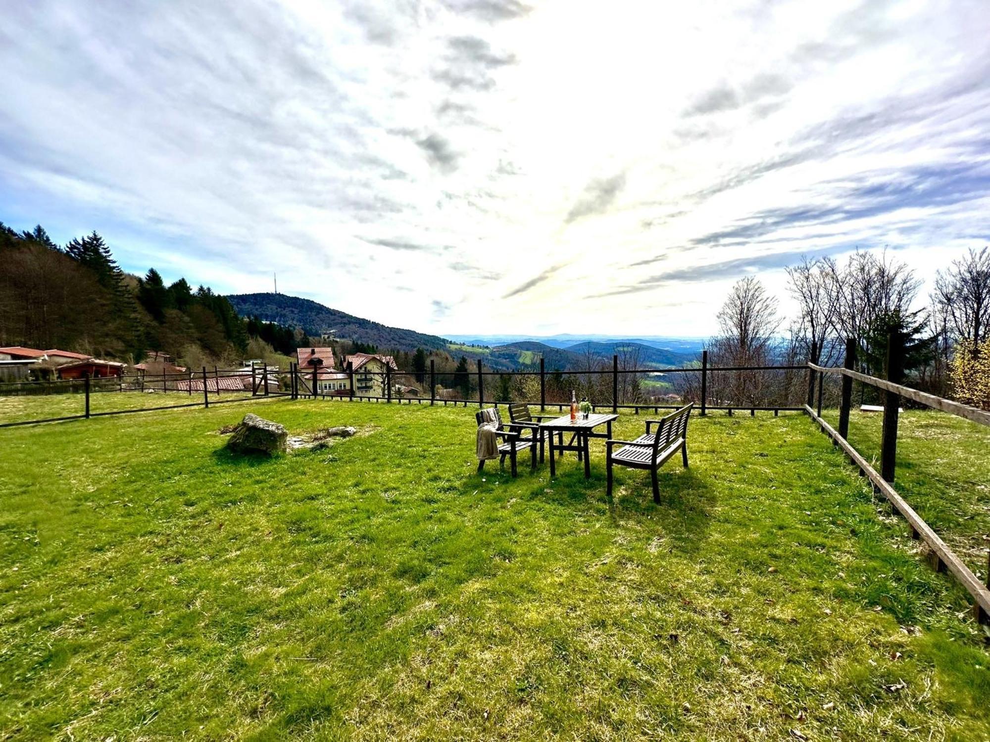 Gemuetliches Alpenblick Berg-Bungalow + Grosser Garten + Netflix! Schofweg Ngoại thất bức ảnh
